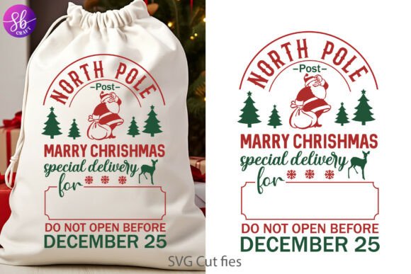 Download North Pole Express, Christmas Santa Sack - Premium Bundle