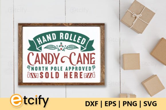 Download Hand Rolled Candy Can North Pole Appoved - Premium Resources