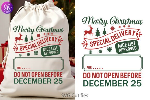 Download Marry Christmas Christmas Santa Sack Svg - Premium Bundle