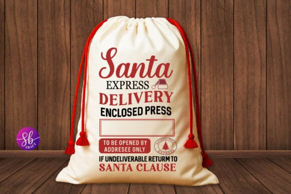 Download Santa Express, Christmas Santa Sack Svg - Premium Resources