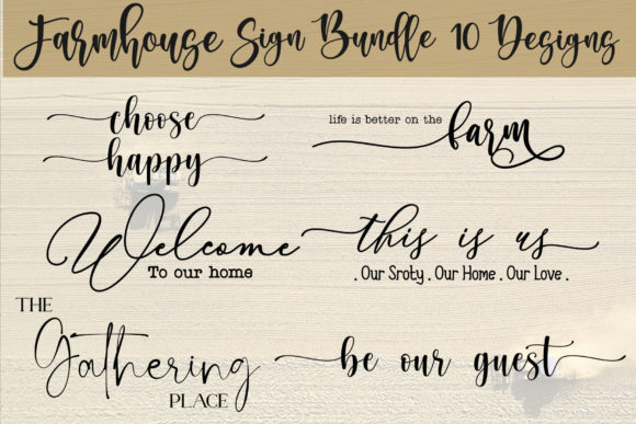 Download Farmhouse Sign Bundle , Home Svg Bundle - Farmhouse sign Collection