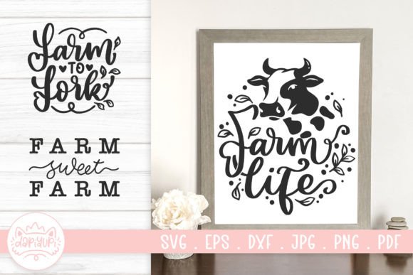 Download Farmhouse Sign SVG Cut File - Farmhouse sign Collection