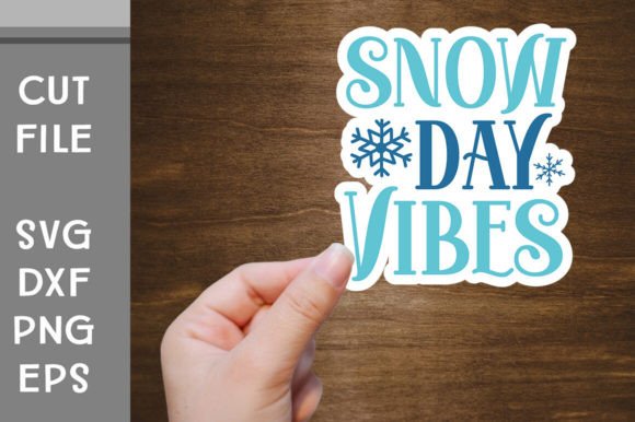 Download Winter Sticker SVG Cut File - Winter sticker svg Collection